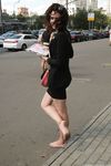 Feet - Ksenia G - 2015-10-15 A girl in an office dress