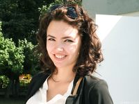 Feet - Ksenia G - 2015-10-15 A girl in an office dress