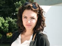 Feet - Ksenia G - 2015-10-15 A girl in an office dress