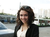 Feet - Ksenia G - 2015-10-15 A girl in an office dress