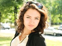 Feet - Ksenia G - 2015-10-15 A girl in an office dress