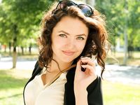 Feet - Ksenia G - 2015-10-15 A girl in an office dress