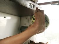 Feet - Ksusha A + Ira - 2008-05-04 Barefoot trips to Russian towns. Kamyshino