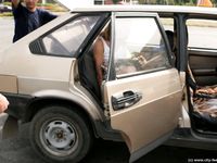 Feet - Ksusha A + Ira - 2008-05-04 Barefoot trips to Russian towns. Kamyshino