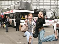 Feet - Ksusha A + Ira - 2008-05-04 Barefoot trips to Russian towns. Kamyshino