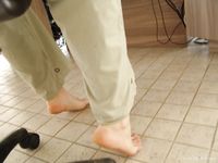 Feet - Lena + Helen G - 2006-03-31 Barefoot girls in Turkey