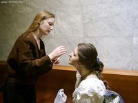 Feet - Lena + Nastya + Alla - 2003-10-15 A weekend in the park