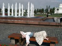 Feet - Lena + Nastya + Alla - 2003-10-15 A weekend in the park