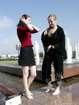 Feet - Lena + Nastya + Alla - 2003-10-15 A weekend in the park