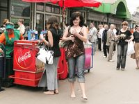 Feet - Lena D + Dina - 2008-08-04 Barefoot trip to Mytishi
