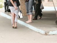 Feet - Lena D + Dina - 2008-08-04 Barefoot trip to Mytishi
