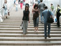 Feet - Lena D + Dina - 2008-08-04 Barefoot trip to Mytishi