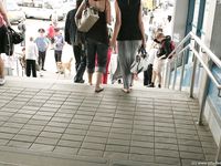 Feet - Lena D + Dina - 2008-08-04 Barefoot trip to Mytishi