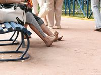 Feet - Lena D + Dina - 2008-08-04 Barefoot trip to Mytishi