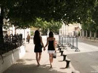 Feet - Lena D + Luba B - 2007-10-26 Barefoot babes