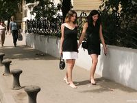 Feet - Lena D + Luba B - 2007-10-26 Barefoot babes