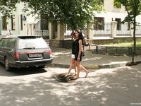 Feet - Lena D + Luba B - 2007-10-26 Barefoot babes