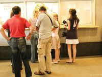 Feet - Lena D - 2009-03-31 Barefoot in metro & sexy soles in the city