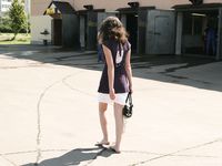 Feet - Lena D - 2009-03-31 Barefoot in metro & sexy soles in the city