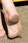 Feet - Lena G - 2011-10-31 Beauty with dirty soles