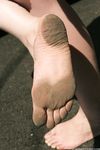 Feet - Lena G - 2011-10-31 Beauty with dirty soles