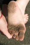 Feet - Lena G - 2011-10-31 Beauty with dirty soles