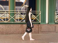 Feet - Lena G - 2011-10-31 Beauty with dirty soles