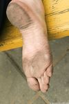 Feet - Lena G - 2011-10-31 Beauty with dirty soles