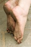 Feet - Lena G - 2011-10-31 Beauty with dirty soles
