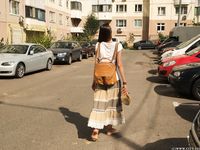 Feet - Lena H - 2018-06-04 Torn sandals