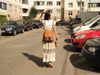 Feet - Lena H - 2018-06-04 Torn sandals