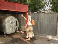 Feet - Lena H - 2018-06-04 Torn sandals