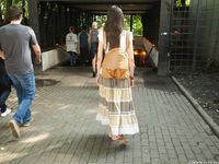 Feet - Lena H - 2018-06-04 Torn sandals