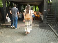 Feet - Lena H - 2018-06-04 Torn sandals