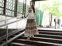 Feet - Lena H - 2018-06-04 Torn sandals