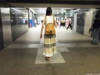 Feet - Lena H - 2018-06-04 Torn sandals