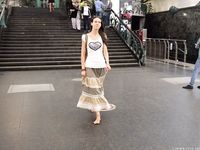 Feet - Lena H - 2018-06-04 Torn sandals