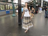 Feet - Lena H - 2018-06-04 Torn sandals