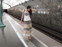 Feet - Lena H - 2018-06-04 Torn sandals