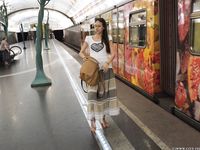 Feet - Lena H - 2018-06-04 Torn sandals