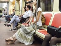 Feet - Lena H - 2018-06-04 Torn sandals