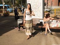 Feet - Lena H - 2018-06-04 Torn sandals