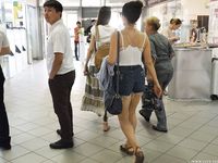 Feet - Lena H - 2018-06-04 Torn sandals