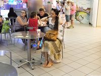 Feet - Lena H - 2018-06-04 Torn sandals