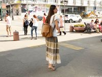 Feet - Lena H - 2018-06-04 Torn sandals