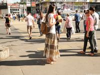 Feet - Lena H - 2018-06-04 Torn sandals