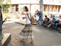 Feet - Lena H - 2018-06-04 Torn sandals