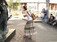 Feet - Lena H - 2018-06-04 Torn sandals