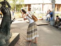 Feet - Lena H - 2018-06-04 Torn sandals