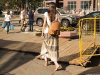 Feet - Lena H - 2018-06-04 Torn sandals